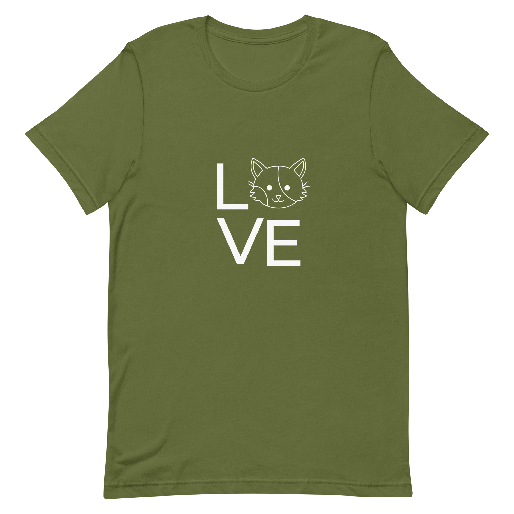 unisex-staple-t-shirt-olive-front-6634df8c6e6be.jpg